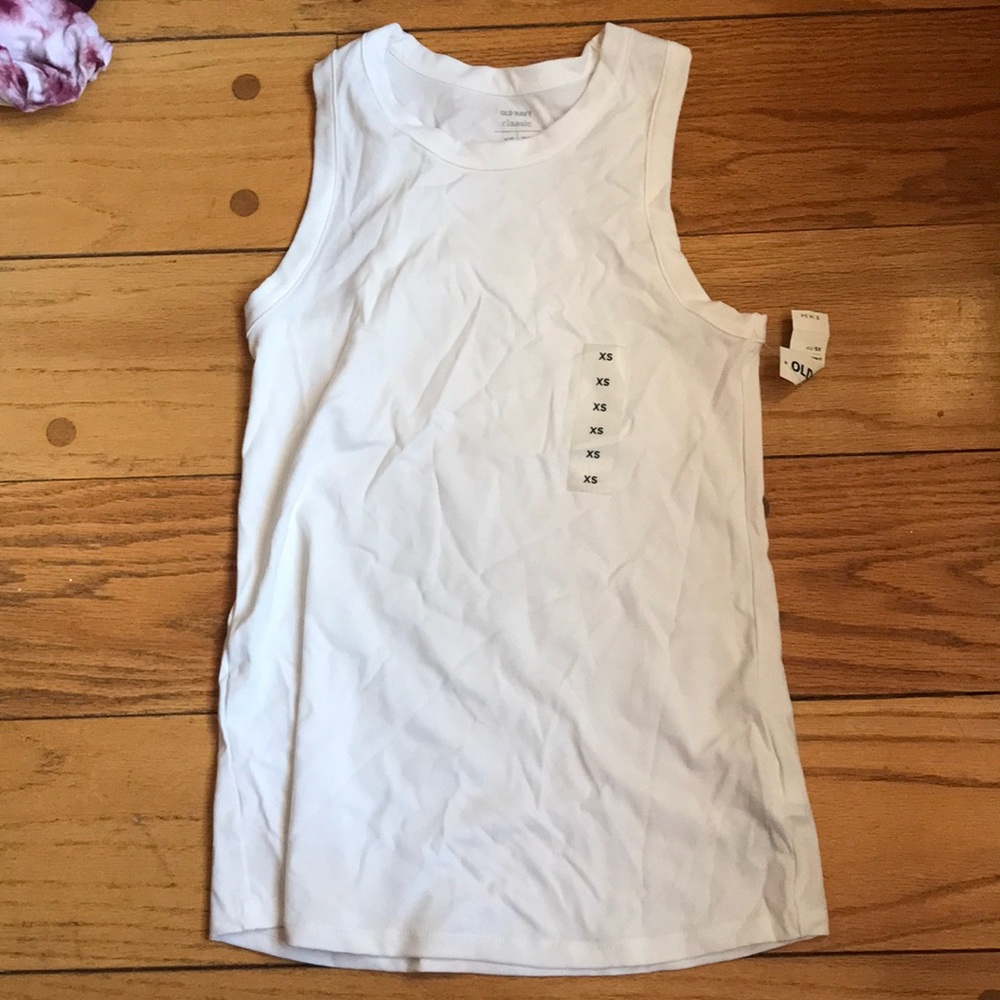 White tank top